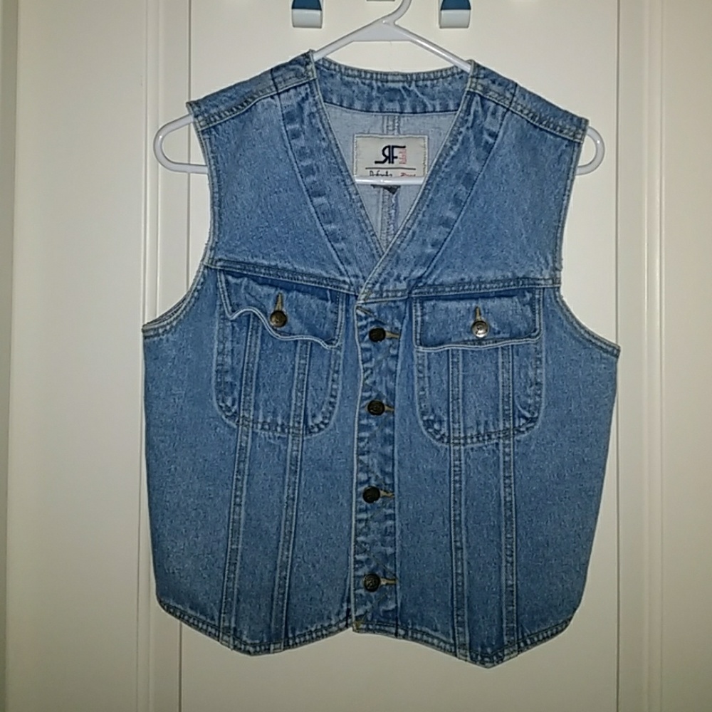 Like new denim vest