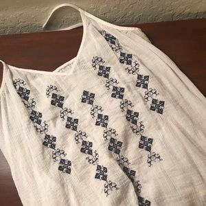 LOFT EMBROIDERED TANK!