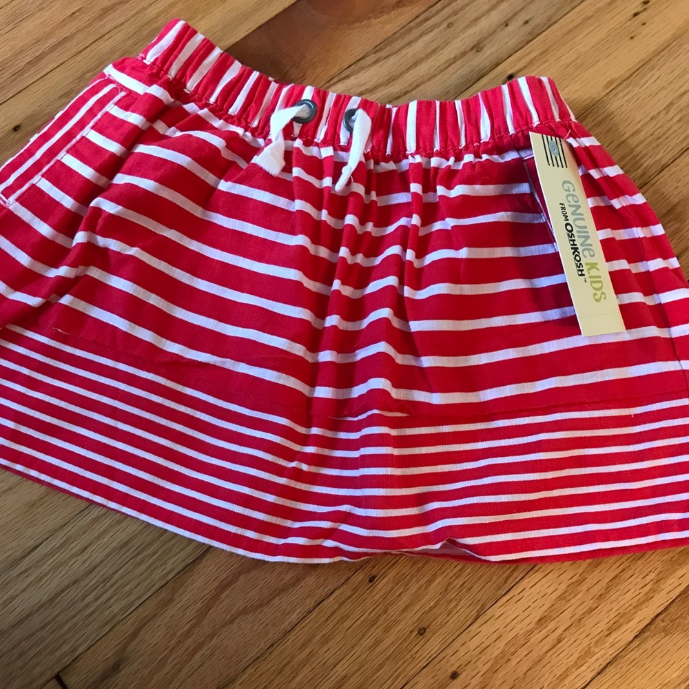 NWT! Striped toddler skirt