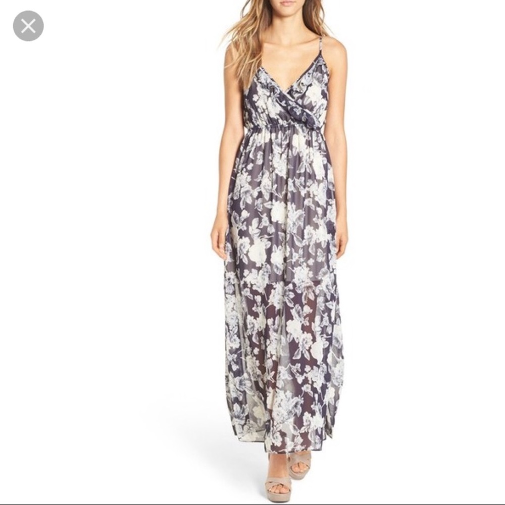 Floral maxi dress
