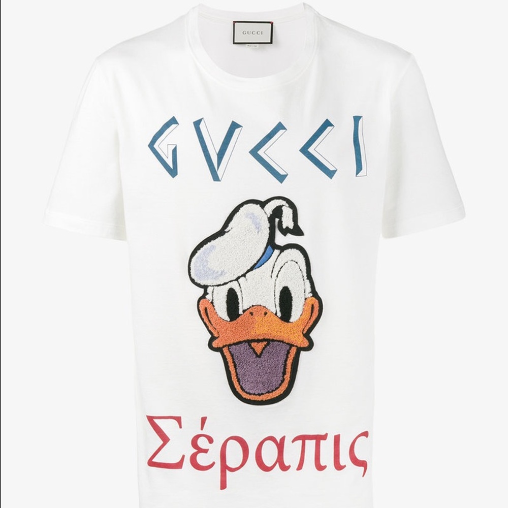 Gucci Donald Duck tee size large men
