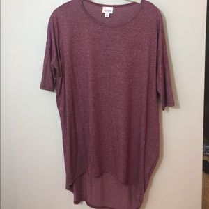 LuLaRoe Irma Sz XXS maroon
