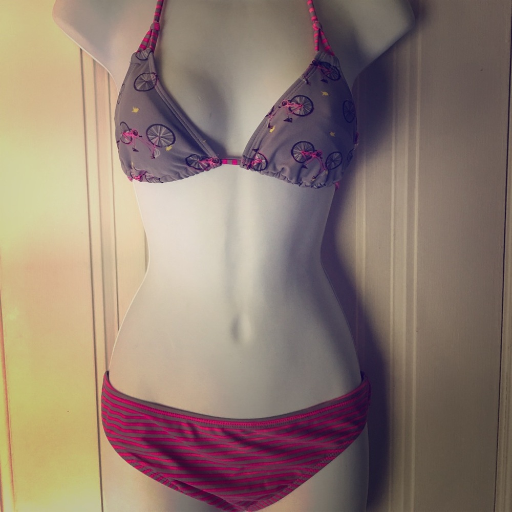 Mod vintage bicycle bikini