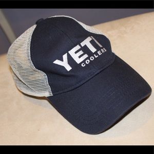 navy Yeti hat
