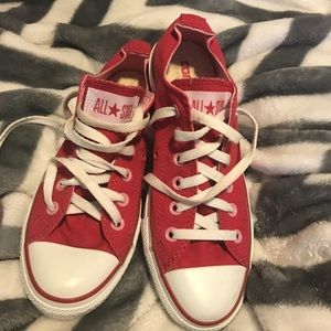 ❤️❌⭕️Red Women's Converse