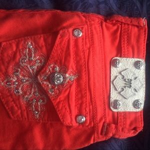 Miss Me orange Jeans