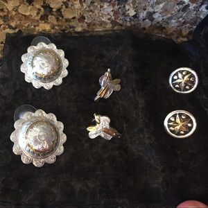 Montana Silversmiths earrings set of three