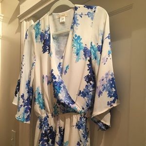 Olivaceous Floral Romper