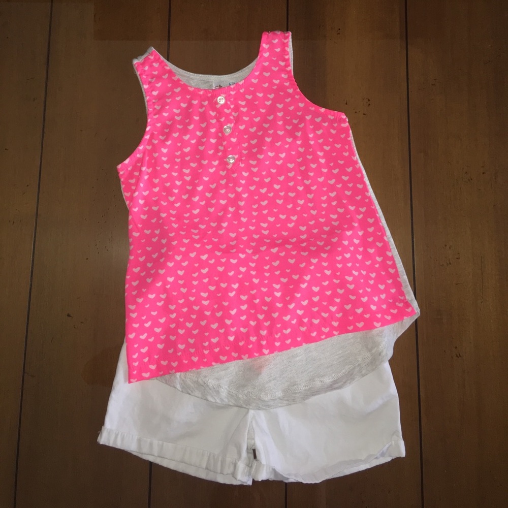 Girls Tank and Short Set