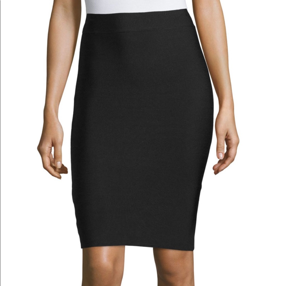 Teal BCBG Max Azria bandage pencil skirt