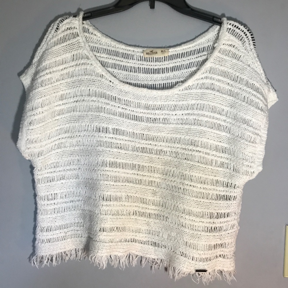 Cute crop sweater