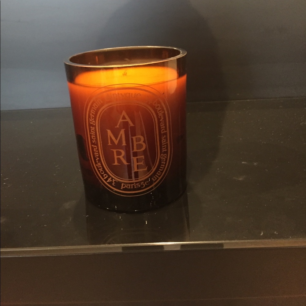 Ambre Diptyque candle
