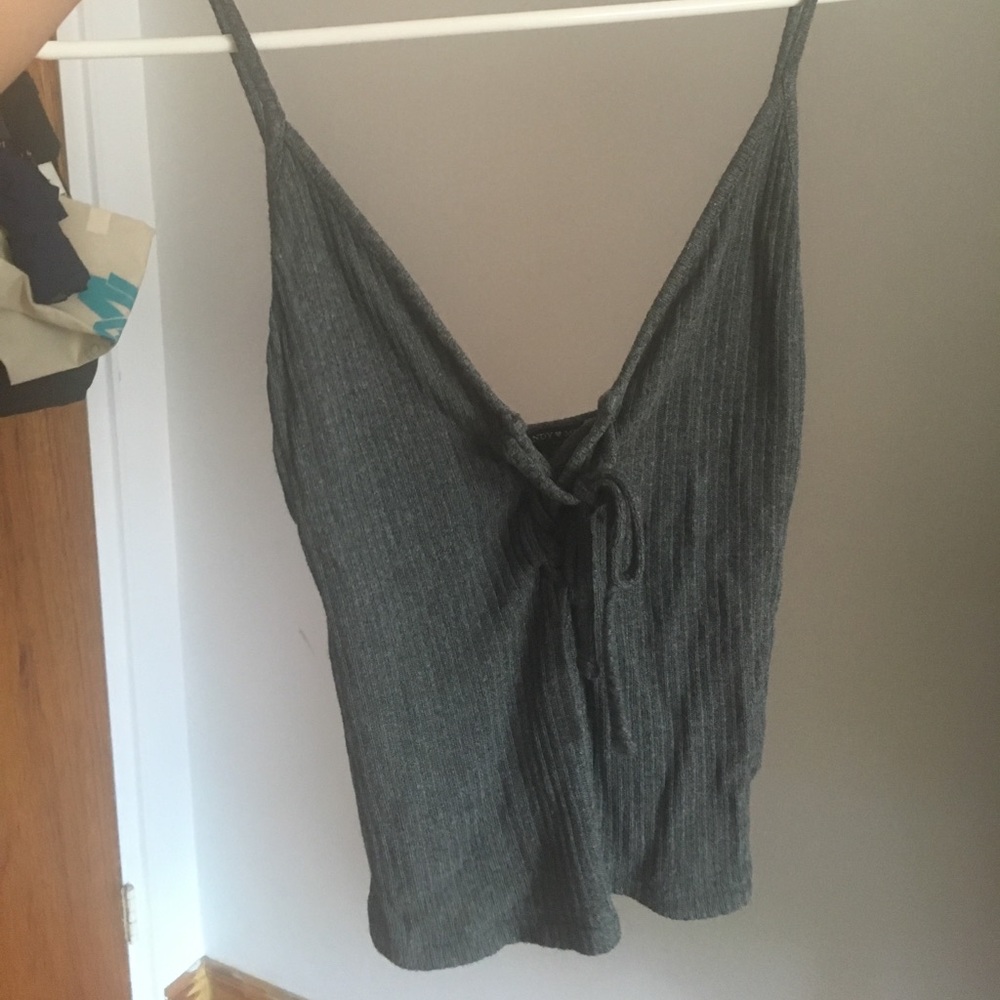 Spaghetti strap crop top