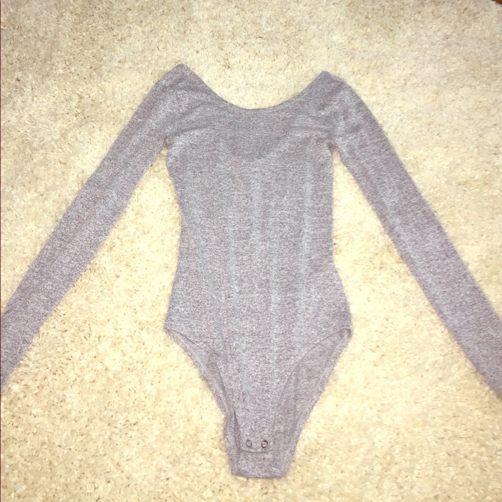 Grey Body Suit