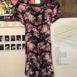 Vintage floral dress
