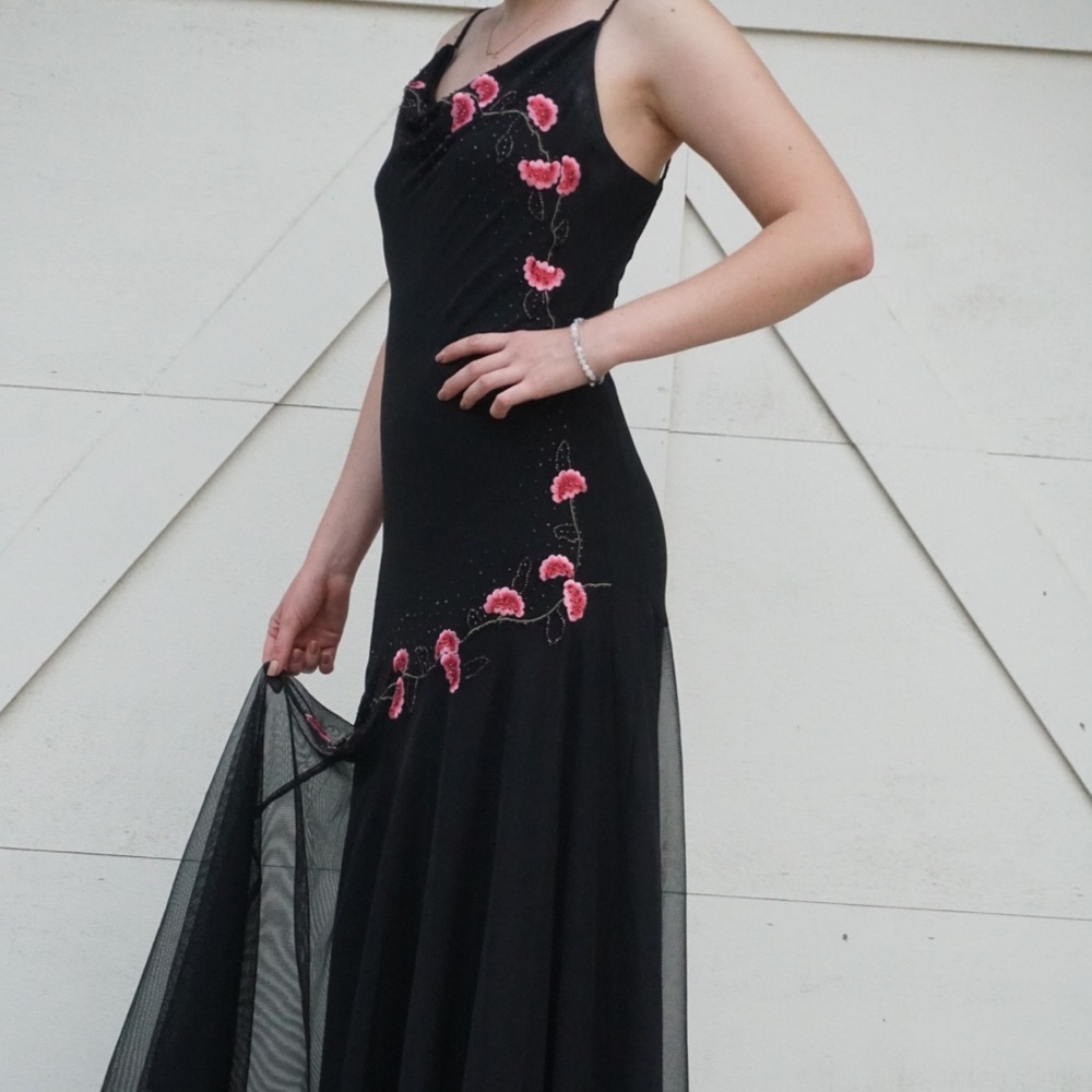 Black ballgown