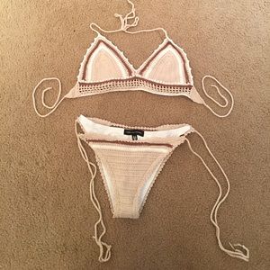 A Bikni A Day x Missguided Crochet Bikini Set