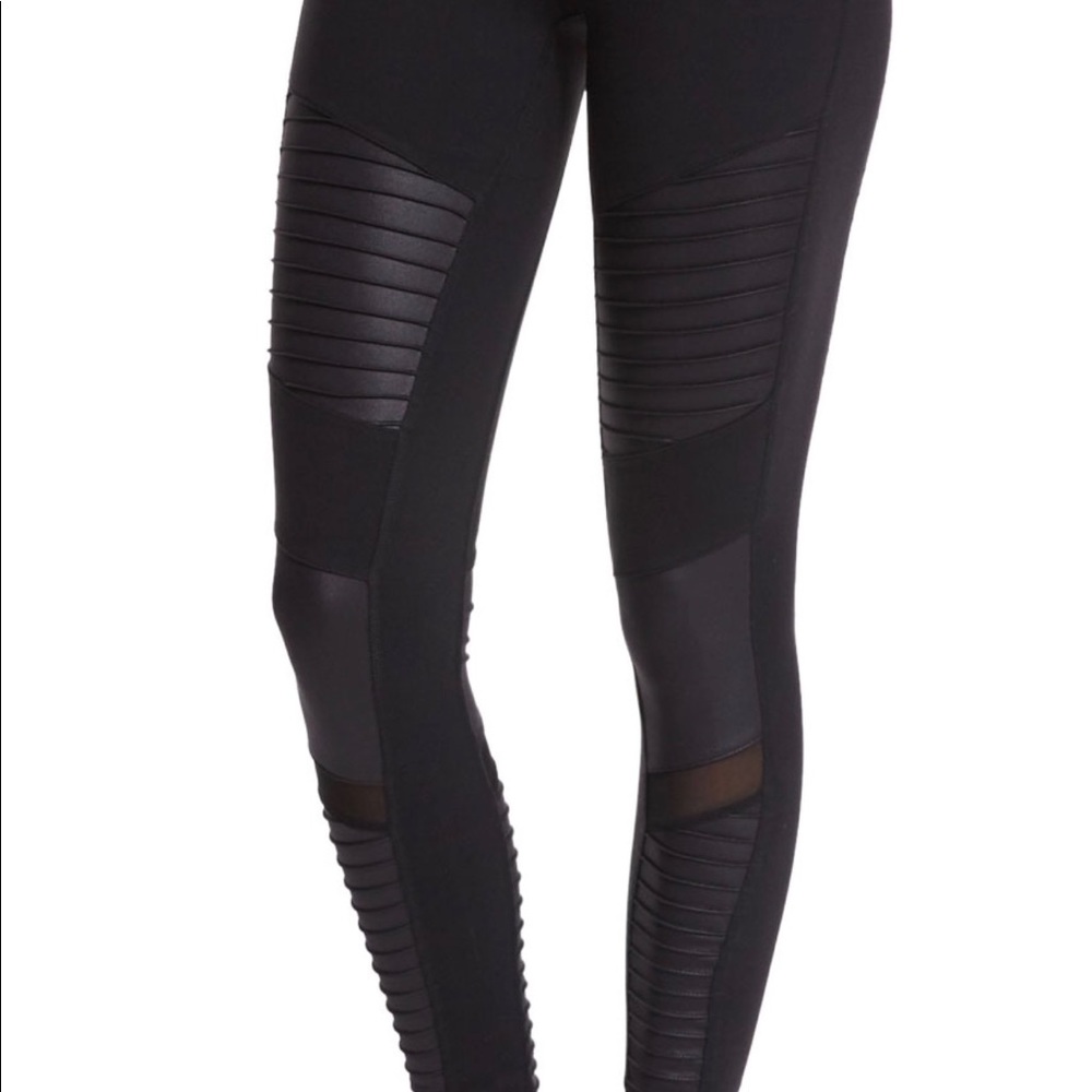 Alo leather leggings