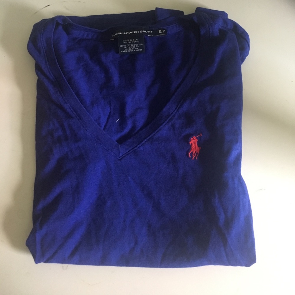 Polo v-neck