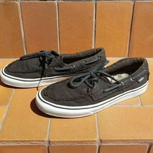 Vans zapato del barco