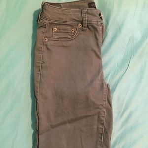 Hunter Green High Waisted Skinny