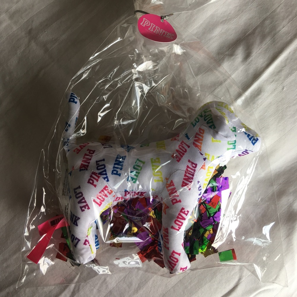 Victoria's Secret Pink Confetti Dog