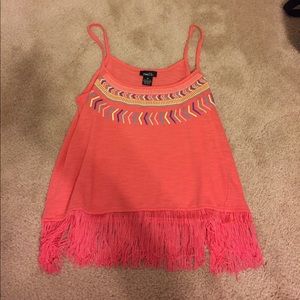 Colorful bohemian style tank