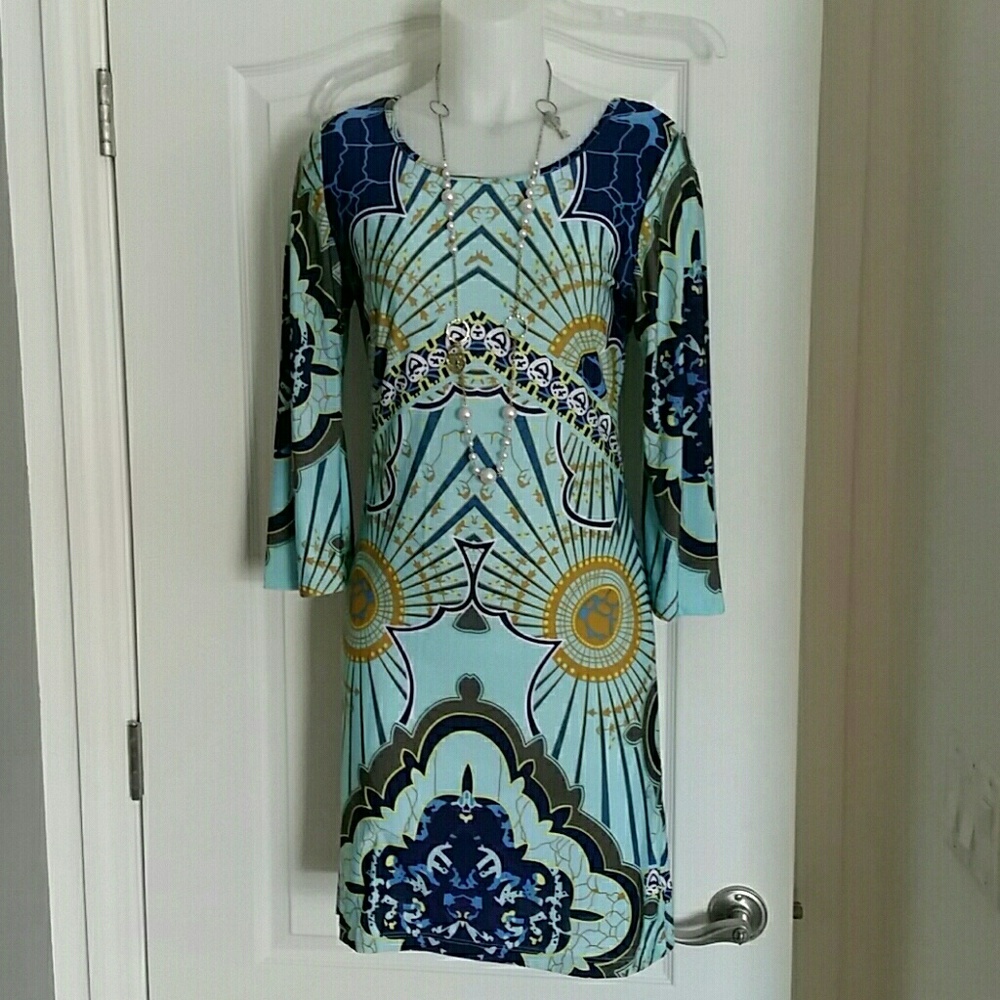 White Mark Dress - Sz M