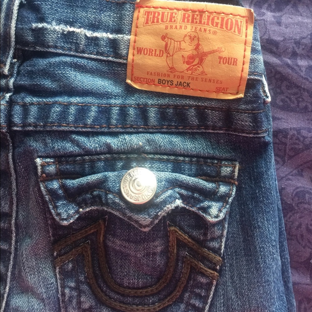 Boys size7 True Religion