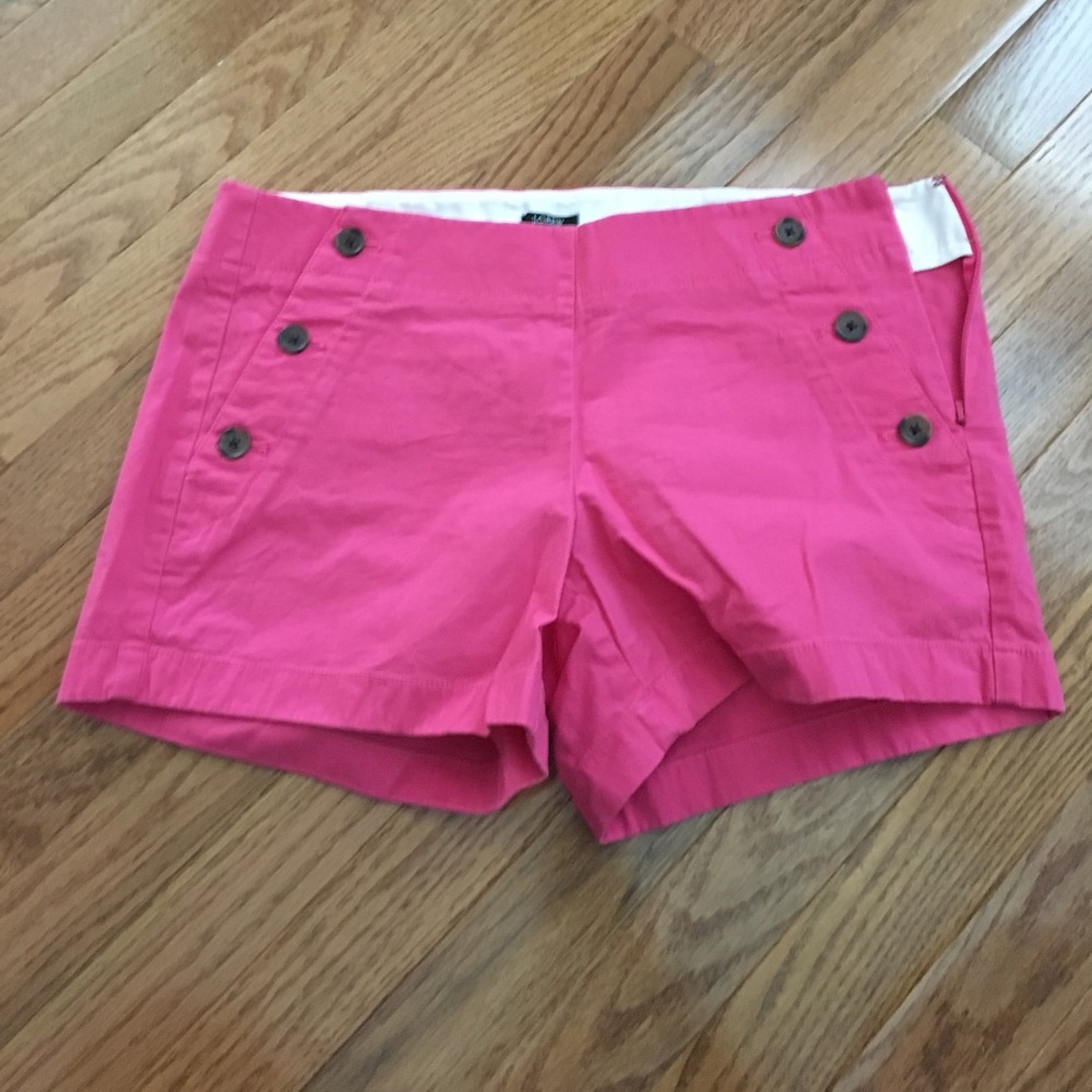 Hot pink shorts