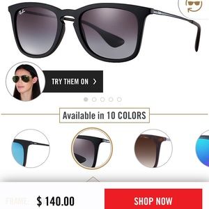 Ray Ban RB4221 BLACK Sunglasses 😎