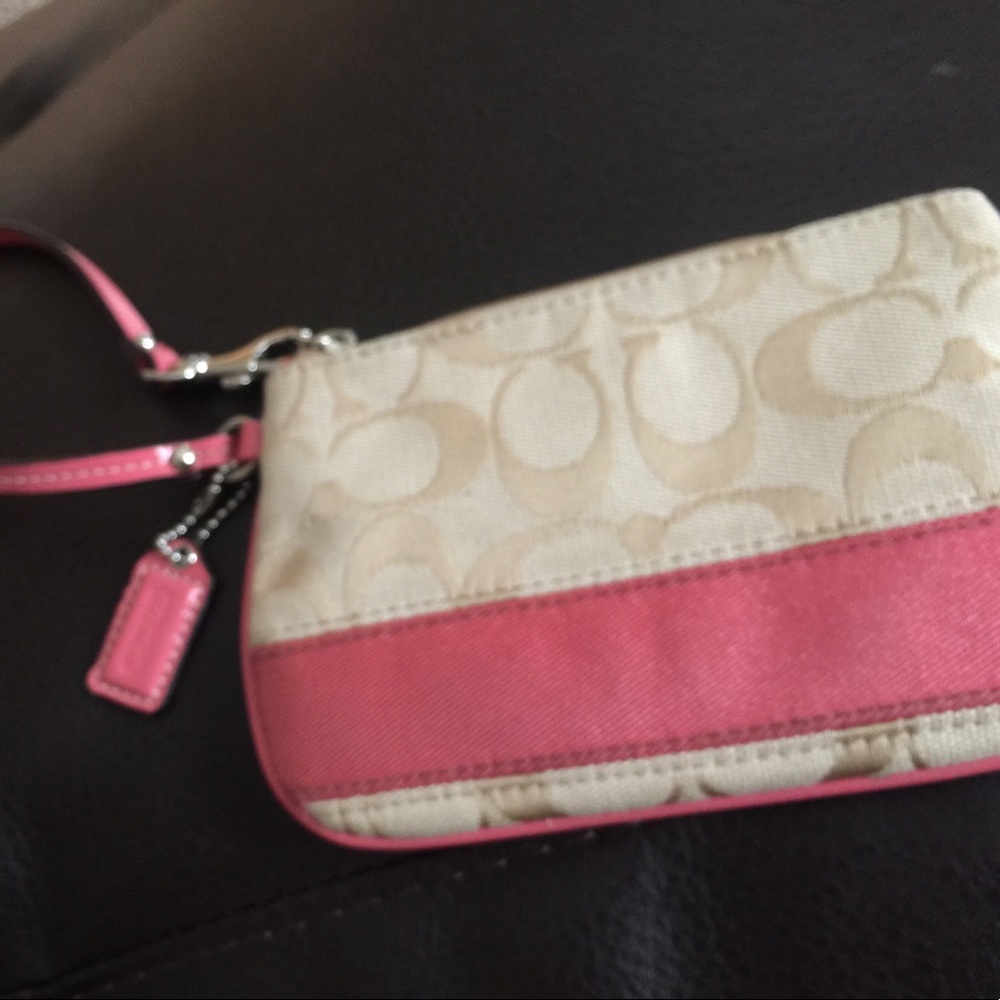 Authentic Coach Wristlet