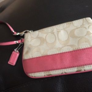 Authentic Coach Wristlet
