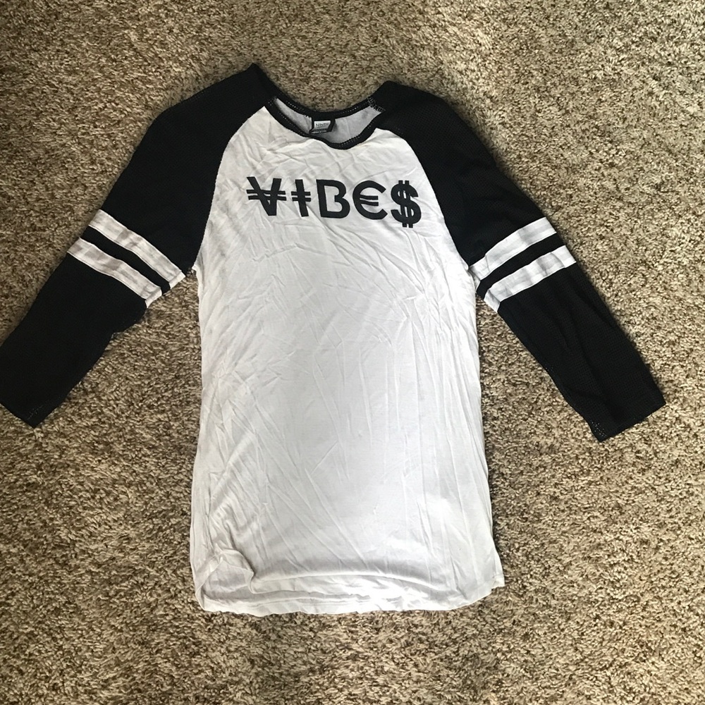 Ninth hall baseball tee. NWOT
