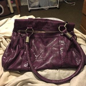 Purple purse