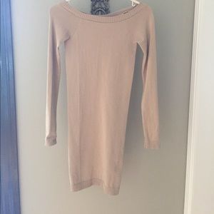 gold shimmer body con dress with keyhole back