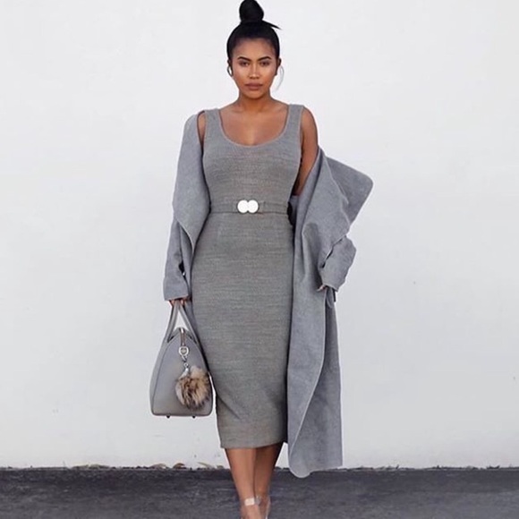 MATEA AINE MIDI DRESS - Picture 1 of 2