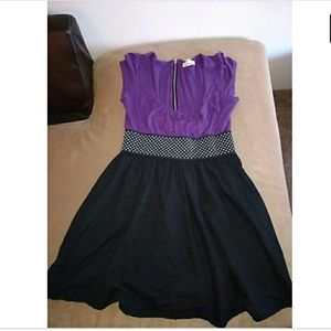 Women dresses /purple-black/