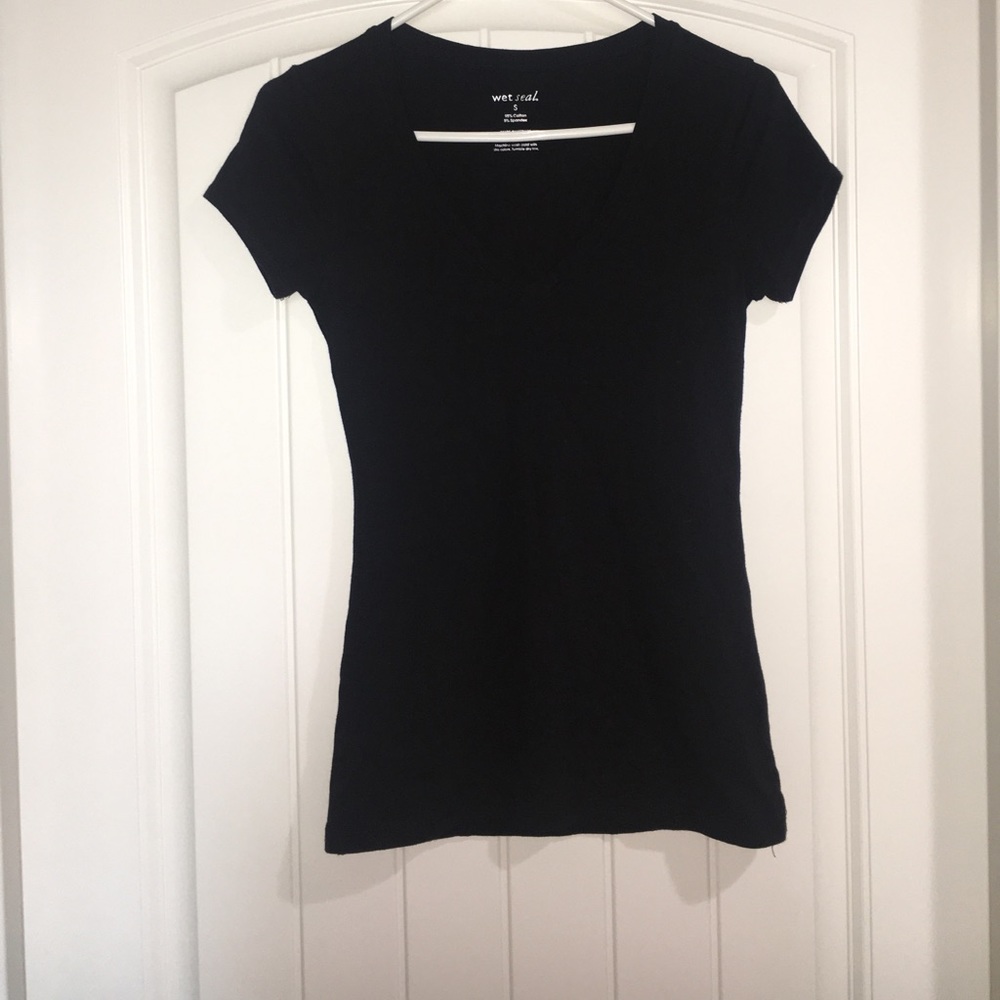 Wet Seal V-neck Tee