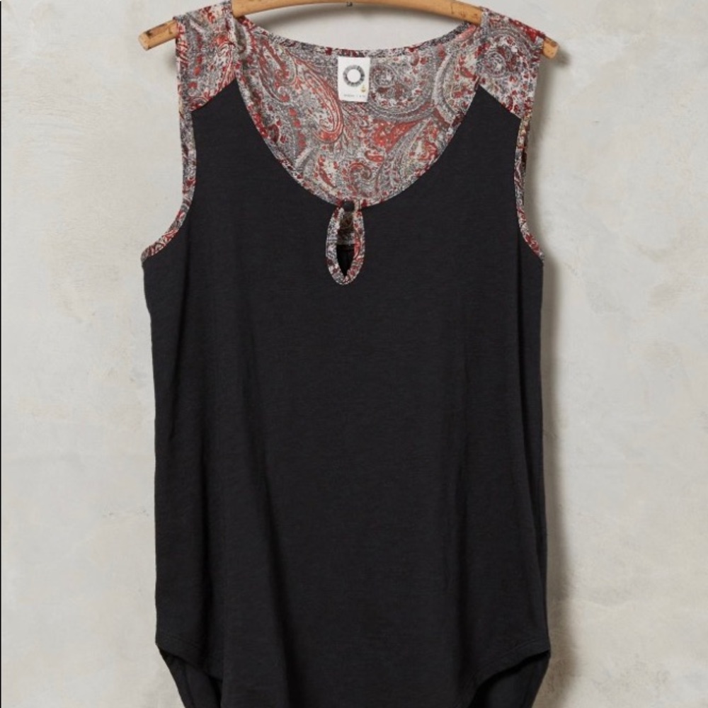 Anthropologie Akemi kin keyhole tank