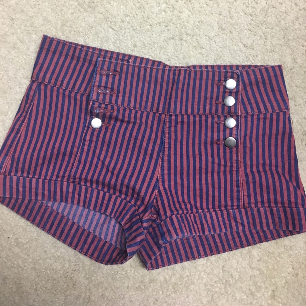 Forever 21 Striped Shorts