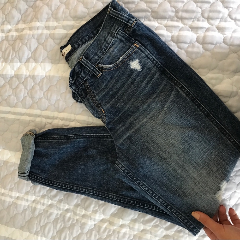 Hollister boyfriend jeans