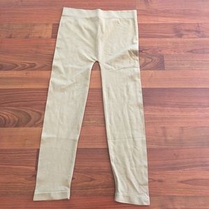 Mopas nude capri leggings S small