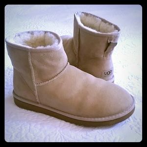 Classic Mini Ugg Boots, Sand
