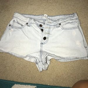 Forever 21 High waisted jean shorts