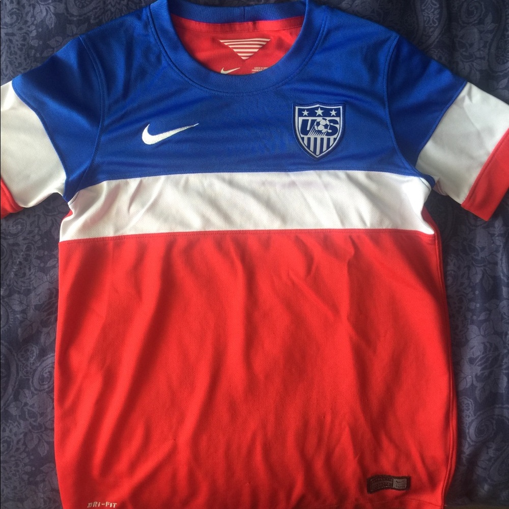 Boys US soccer Jersey 2014