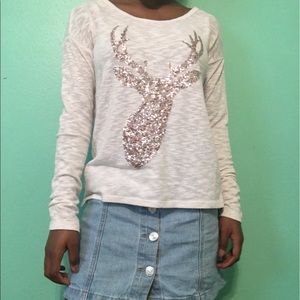 Bethany Mota Deer Sweater