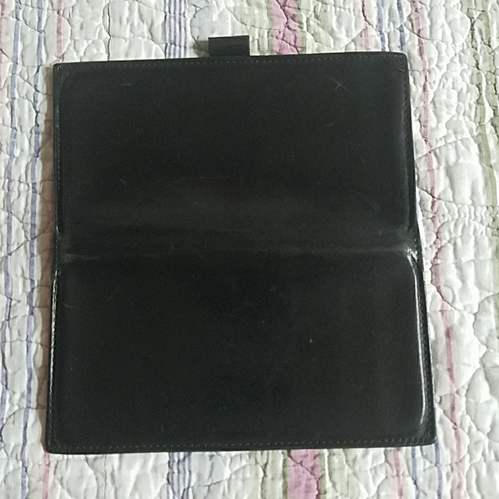 Vintage coach checkbook cover