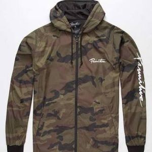 Primitive camo windbreaker