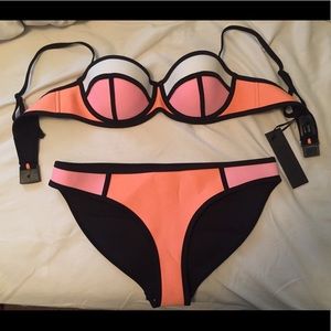 Triangl Bathing suit- Poppy Peach Soda Bikini